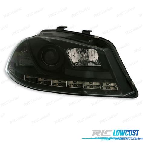 Faros Para Seat Ibiza Y Cordoba L Luz Diurna Led Fond