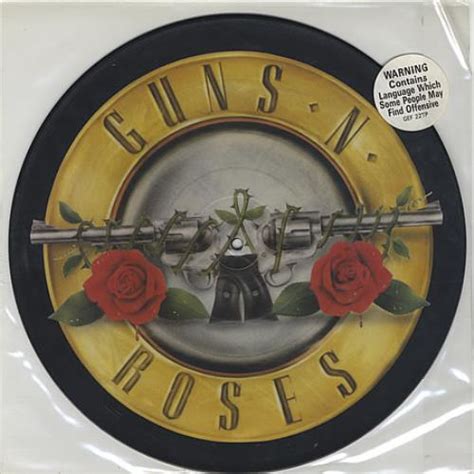 Guns N Roses Its So Easy Uk 12 Vinyl Picture Disc 12inch Picture Disc