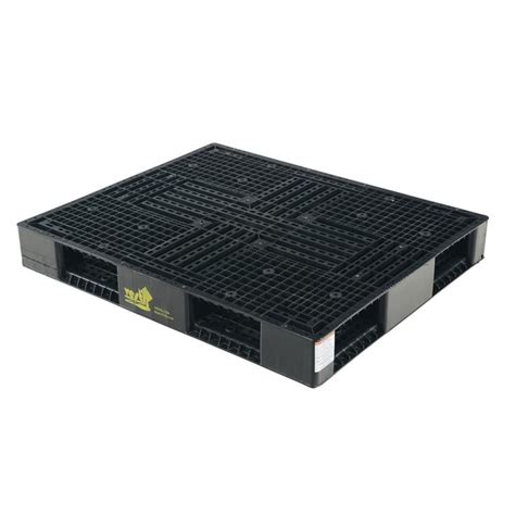 Vestil 48 In X 40 In X 5 In Black Plastic Palletskid Plastic