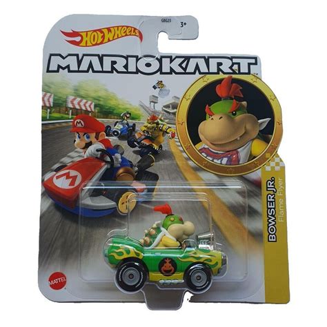 Carrinho Miniatura Hot Wheels Mario Kart Bowser JR HDB27 Shopee