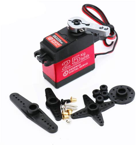 25kg High Torque Rc Servo Waterproof Servo Compatible With 1 6，1 8 1 Urgenex Rc Hobby