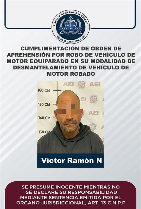 Captura Fiscalía A Un Hombre Que Contaba Con Orden De Aprehensión