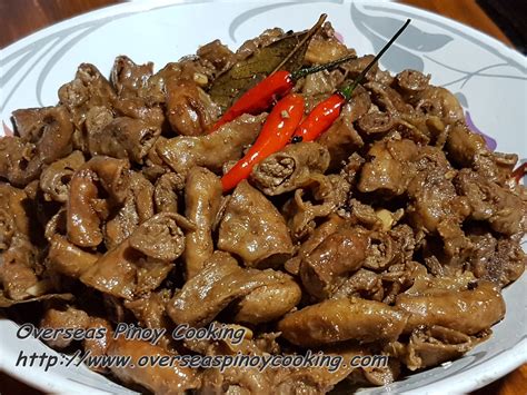 Spicy Adobong Isaw Dry And Spicy