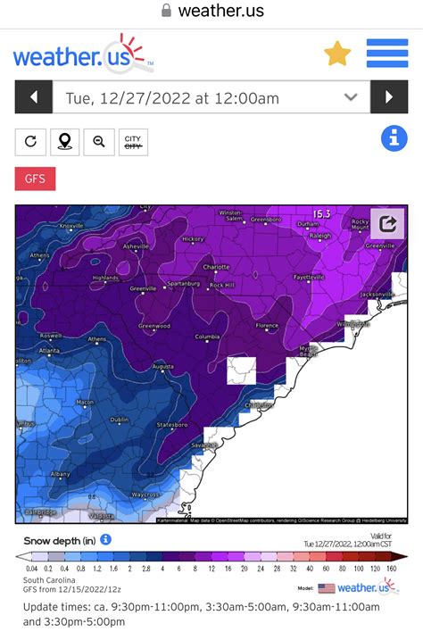 Checking hampton sc weather reveals a very surprising record 11