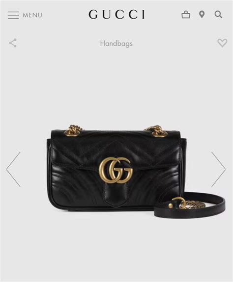 gucci gg marmont matelasse mini bag luxury bags wallets  carousell