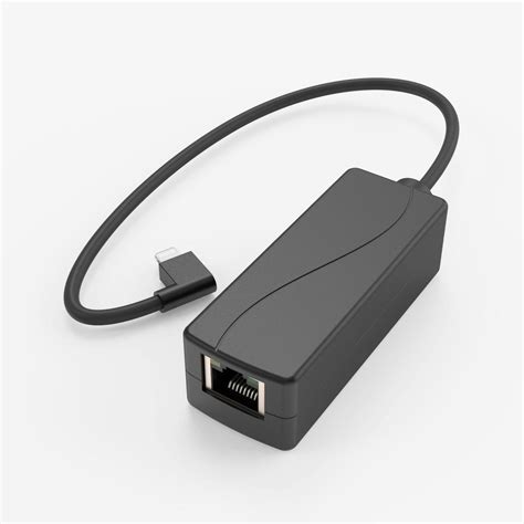 Poe Splitter With Lightning Cable Power Only