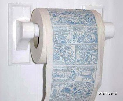 Нанесение рисунков и рекламы на туалетную бумагу
