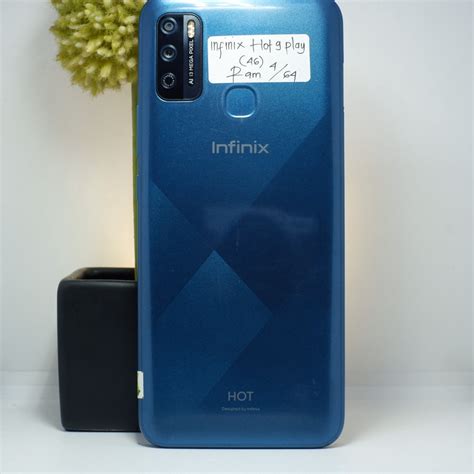 Jual Infinix Hot 9 Play Fullset Hp Bekas Second Shopee Indonesia