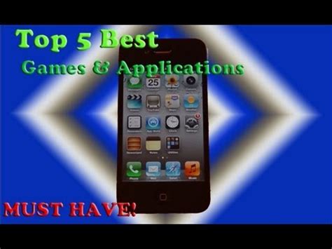 Top 5 BEST Paid Games/ Applications for Iphone 4 4s | iPad 2 3 | iPod ...
