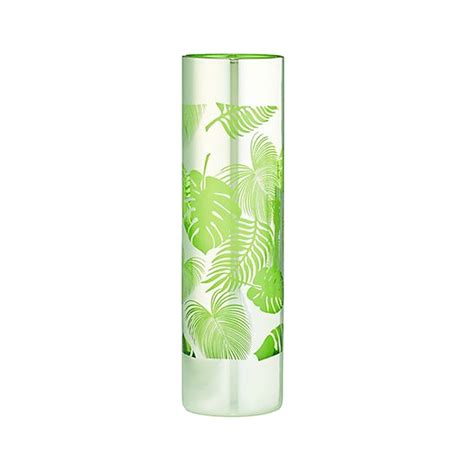 Tropical Leaves Tom Collins Glass - 16oz — Bar Products