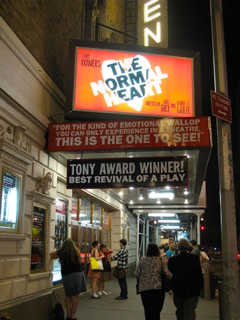 Larry Kramer’s The Normal Heart on Broadway. So important. Always. | Larry kramer, Tony award ...