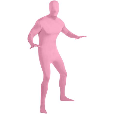 Men's Face Cover Full Body Suit Novelty One Piece Cosplay Costume