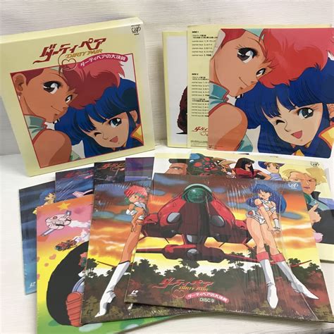 【やや傷や汚れあり】y0704e2 Dirty Pair ダーティペアの大決算 Ld レーザーディスク 9枚組 バップ Vap ダーティペア