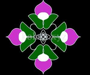 Tamil New Year 2020 Rangoli Kolam Designs - Earning Excel