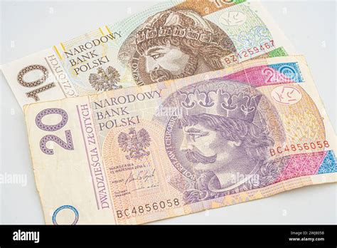 Zlotych Macro Shot Bank Of Poland Narodowy Bank Polski 10 Polish