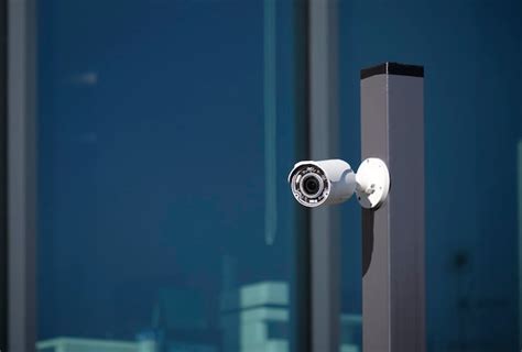 Premium Photo | Security camera control - security camera cctv on location