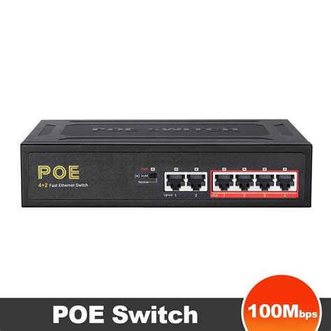 jual poe mbps switch ethernet smart switch  ports poe  uplink