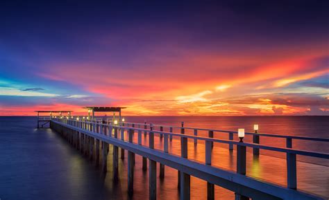 Pier Wallpaper And Background Image 3840x1024 | Images and Photos finder