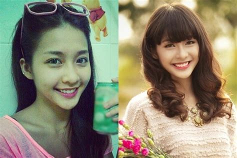 Những hot girl có gương mặt mộc xinh xắn nhất