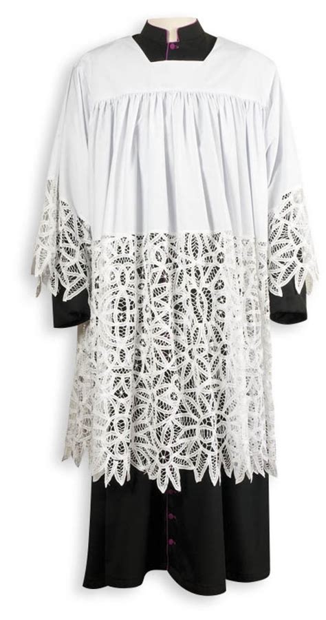 Rochet hand-made embroidery - surplices-rochets and Laboratorio Gruppo ...