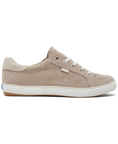 Keds Womens Center Iii Chambray Casual Sneakers From Finish Line Macys