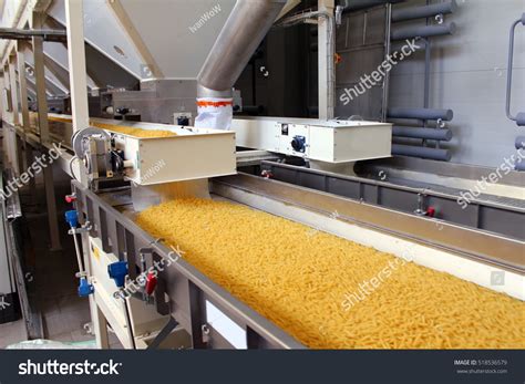 Automated Food Factory Make Pasta Stock Photo 518536579 Shutterstock