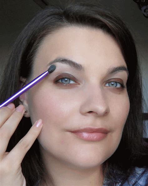 Beauté Blog Oeil Charbonneux marron avec Naked d Urban Decay