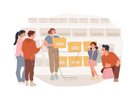 consumer demand isolated concept illustration  vector art