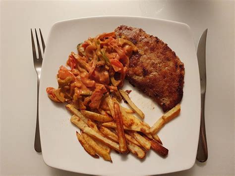 Paprika Rahm Schnitzel Von Chrk Chefkoch