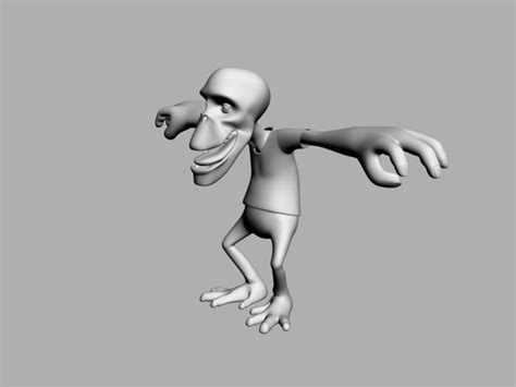 3ds Max Monkey Character