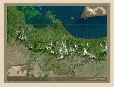 Ngobe Bugle Indigenous Territory Of Panama High Resolution Satellite