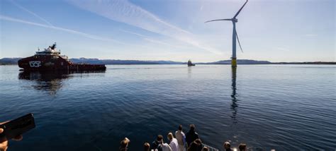 Norway S First Floating Offshore Wind Park Hywind Tampen Officially