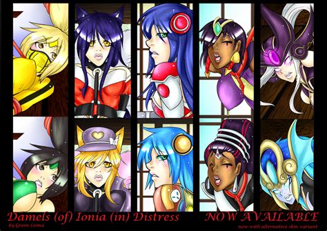 Damsels Of Ionia In Distress NOW AVAILABLE By MAD Project Hentai Foundry