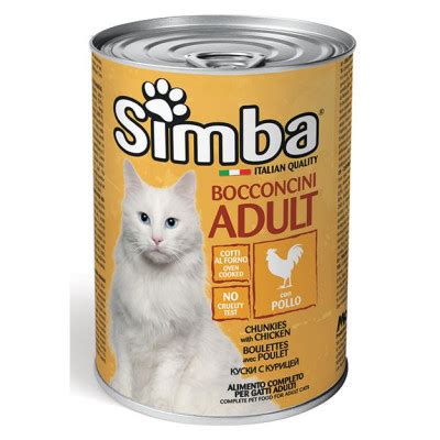 Консервы для Кошек Simba Cat Wet Курица 415 Г (8009470009072) — Купить ...
