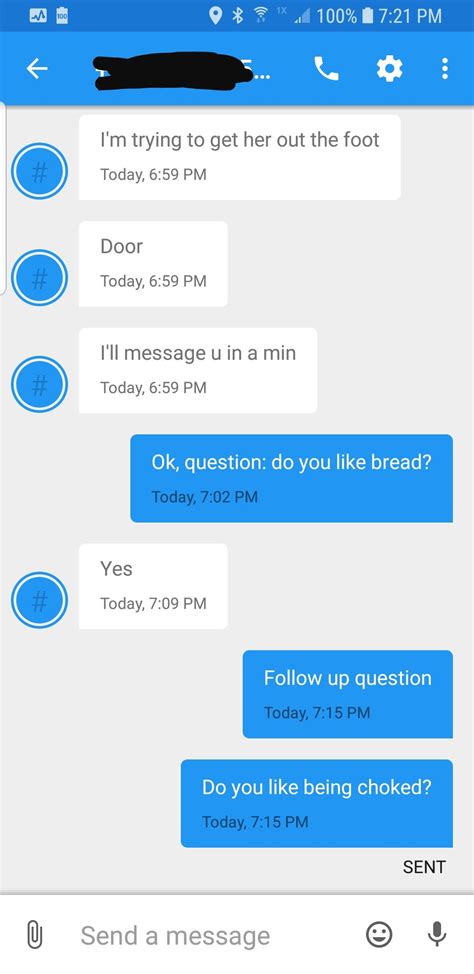Bread As A Precursor NEVER After Having Sex She Ended Our FWB Immediatly R Tinder