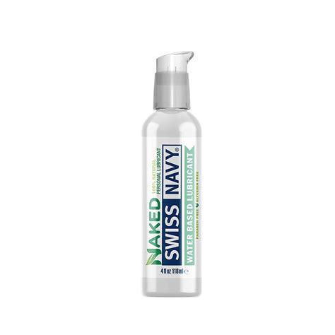 Swiss Navy Naked Natural Water Based Personal Lubricant For Women Men And Couples Oz