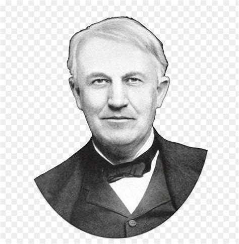 Transparent Background PNG Image Of Thomas Edison Image ID 70309 TOPpng