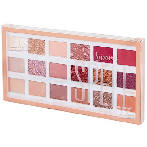 Paleta De Sombras Luisance 18 Cores Spell Nude Shopee Brasil