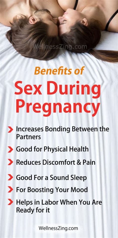 Benefits Of Sex During Pregnancy WellnessZing