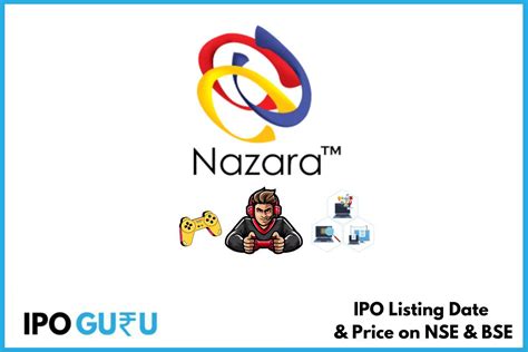 Nazara Technologies IPO Listing Date & Price on NSE & BSE - IPO Guru