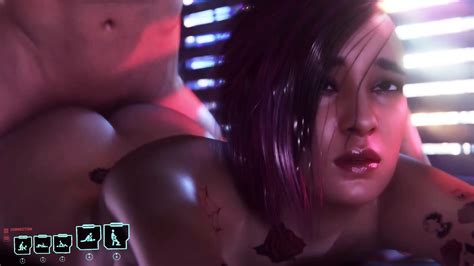 Hot Cyberpunk Porn Animation Anal Sex When A Judy Alvarez Lies On Her Stomach And A Guy Fucks