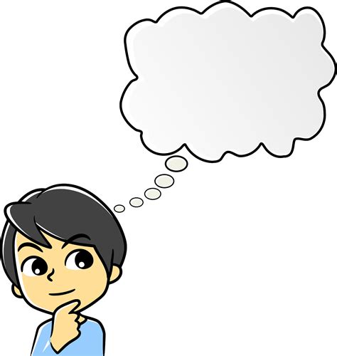 Desain Background Pada Animasi Orang Berpikir Imagese