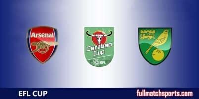 Arsenal vs Norwich City Full Match EFL Carabao Cup 2017