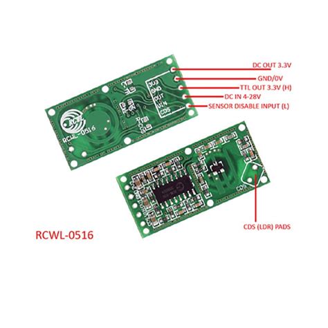 Buy Stemedu Pcs Rcwl Motion Detection Sensor Microwave Radar