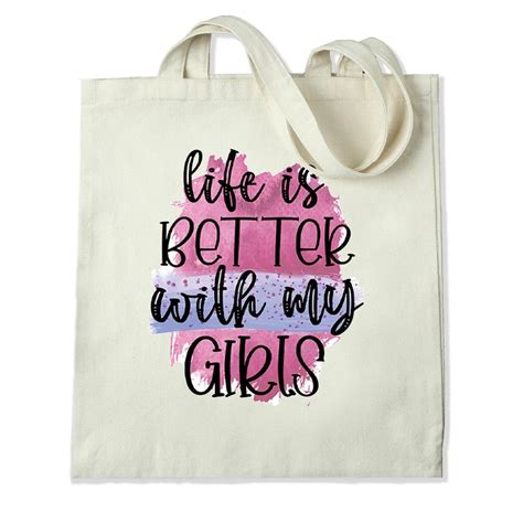 DTF Heat Transfer - Better With My Girls 04" | Bulk Prices