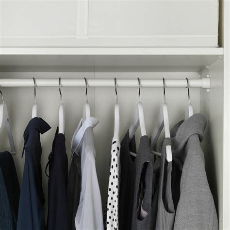 KOMPLEMENT Clothes rail, white, 19 5/8" - IKEA