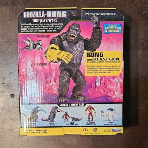 Godzilla X Kong The New Empire Kong W B E A S T Glove Action Figure