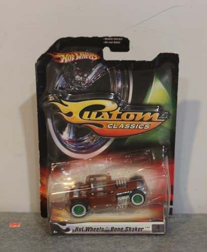Hot Wheels Bone Shaker Custom Classics Brown Hot Rod Collectible NEW