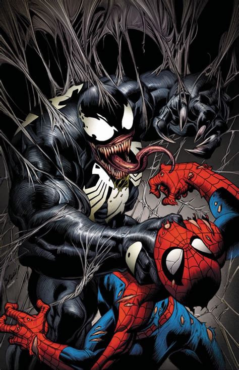 Venom vs Spider-Man by Mark Bagley : r/Marvel