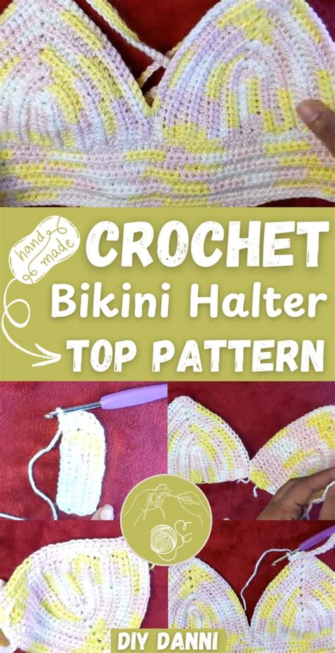 Crochet Bikini Halter Top Pattern Perfect For Summer Vibes Crochet